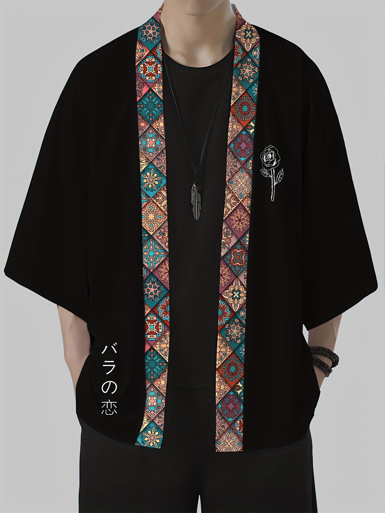 Street Fashion Summer 2026 - Męskie kimono na lato 2026 z