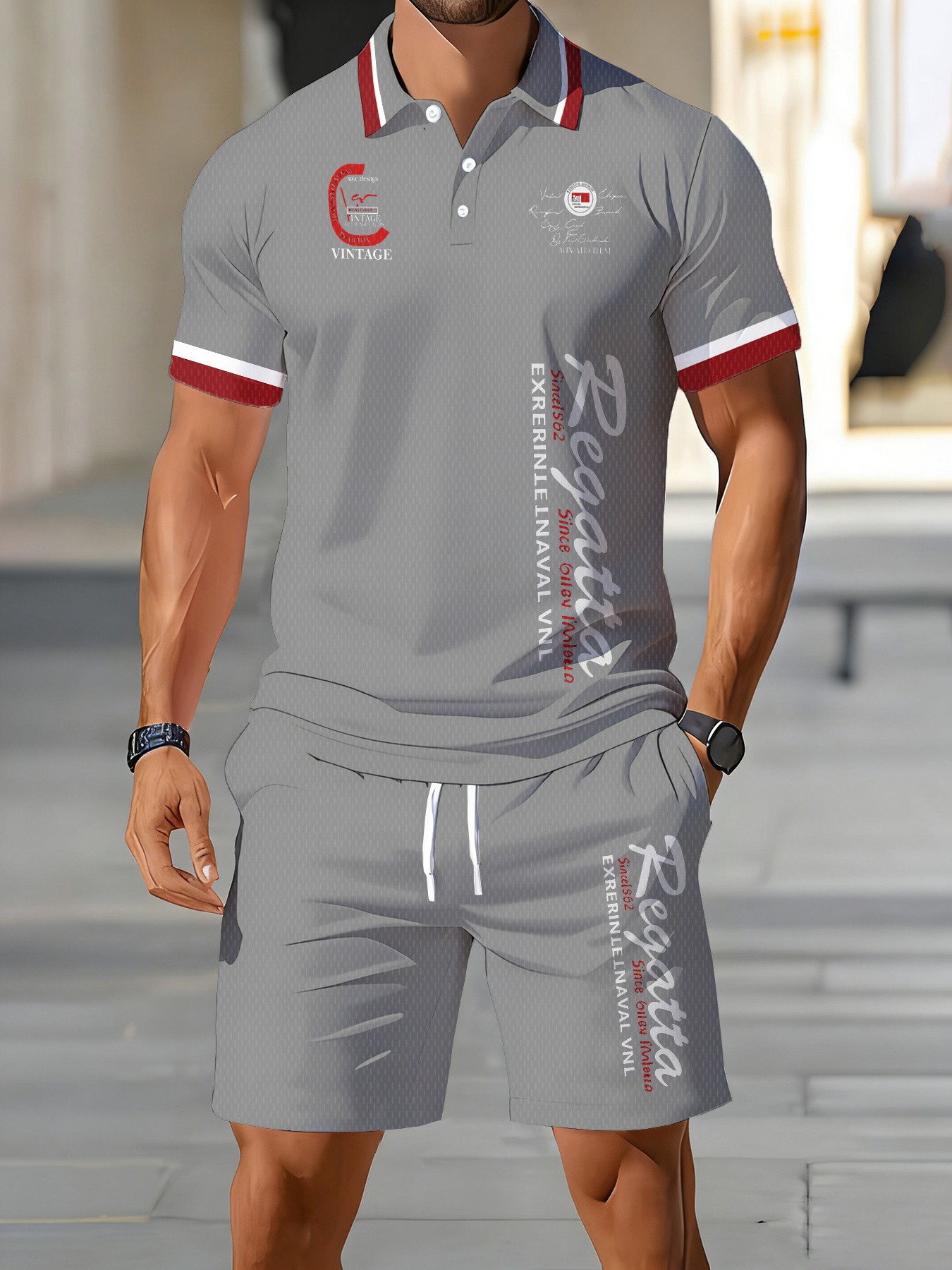 Street Fashion Summer 2026 - Letni zestaw męskich koszulek polo 2026