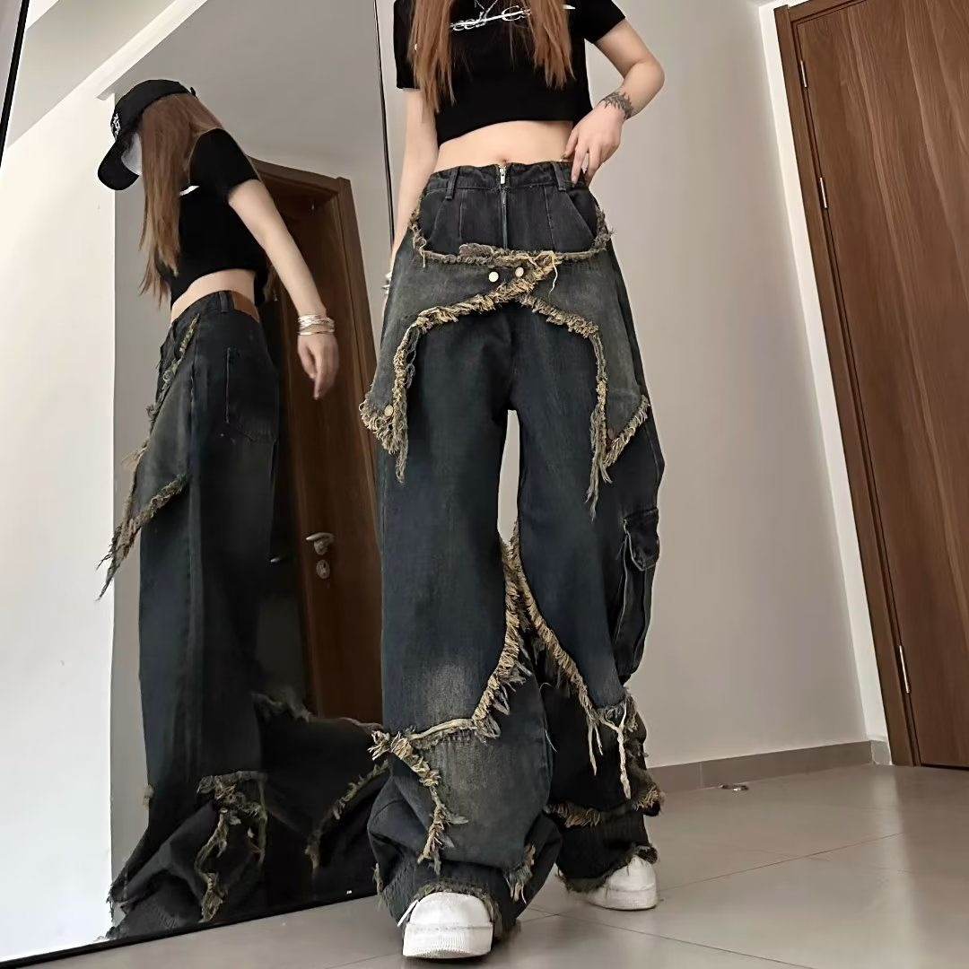 Spodnie dżinsowe w stylu chic  – Street Fashion Trend 2025 recenzja i cena