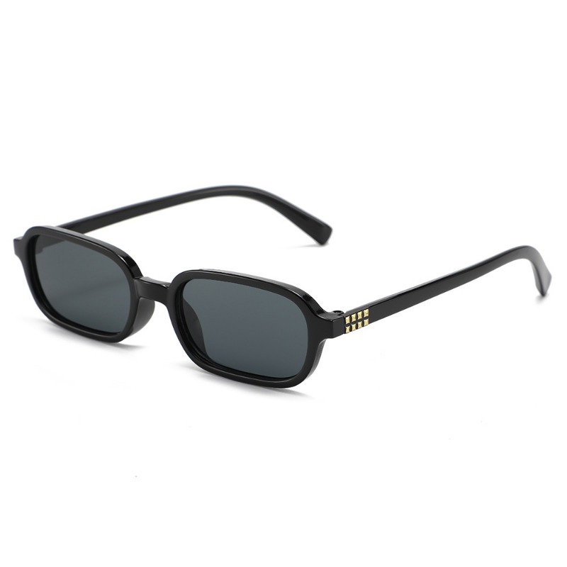 Nowe małe kwadratowe okulary p – Street Fashion Photography recenzja i cena