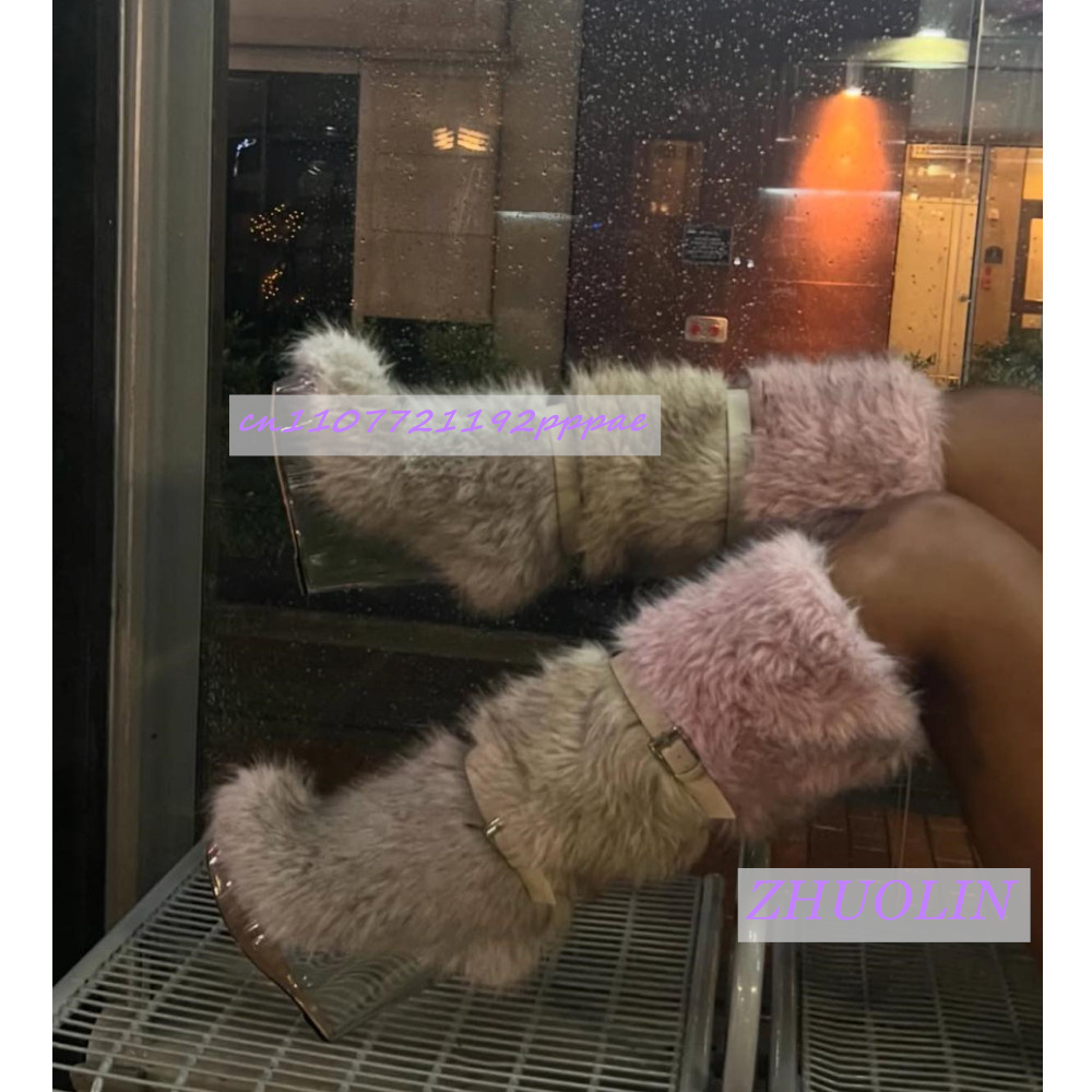 Zimowe Gradientowe Futrzane Pr – Street Fashion Winter recenzja i cena