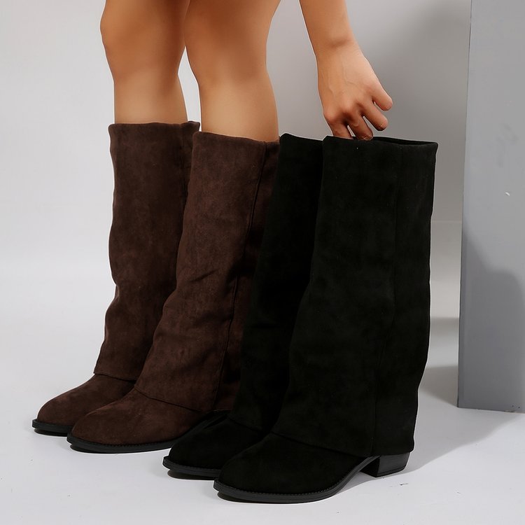 Damskie kozaki do kolan Jesien – Street Fashion Winter recenzja i cena