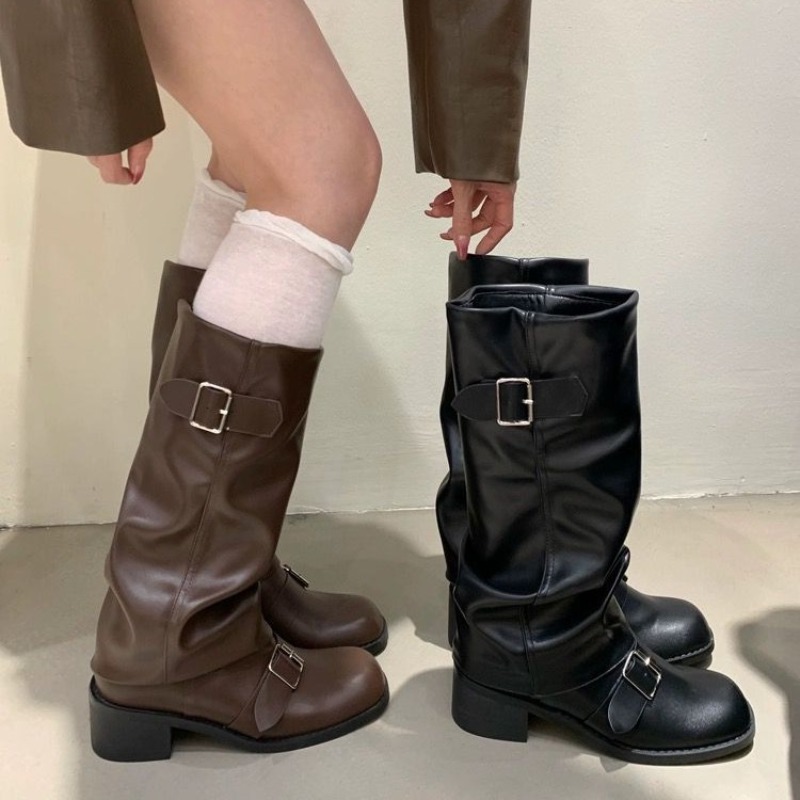 Damskie kozaki do kolan na pla – Street Fashion Trend 2025 recenzja i cena