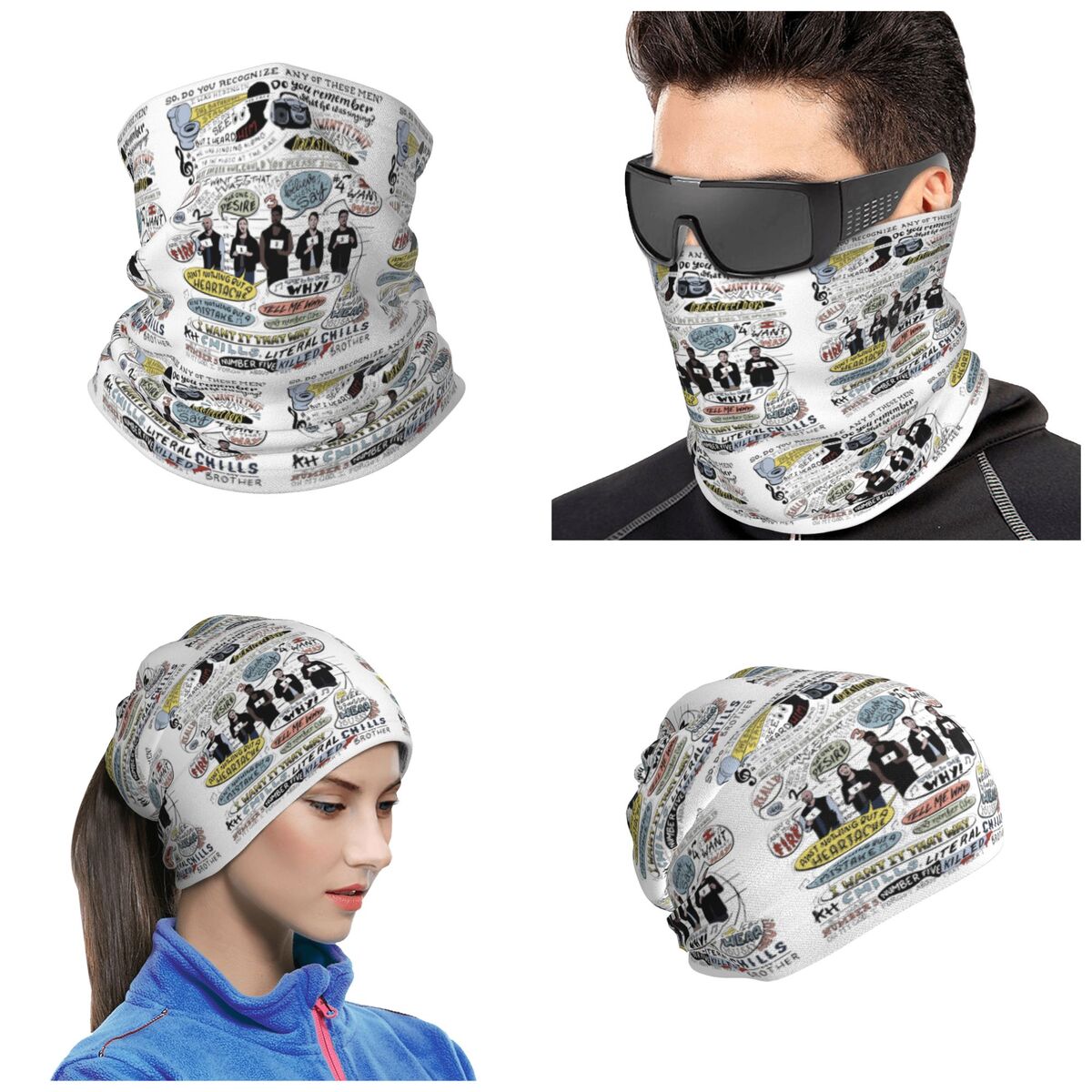 Chcę to tak: B99 Kolorowa band – Bandana Multi Way recenzja i cena